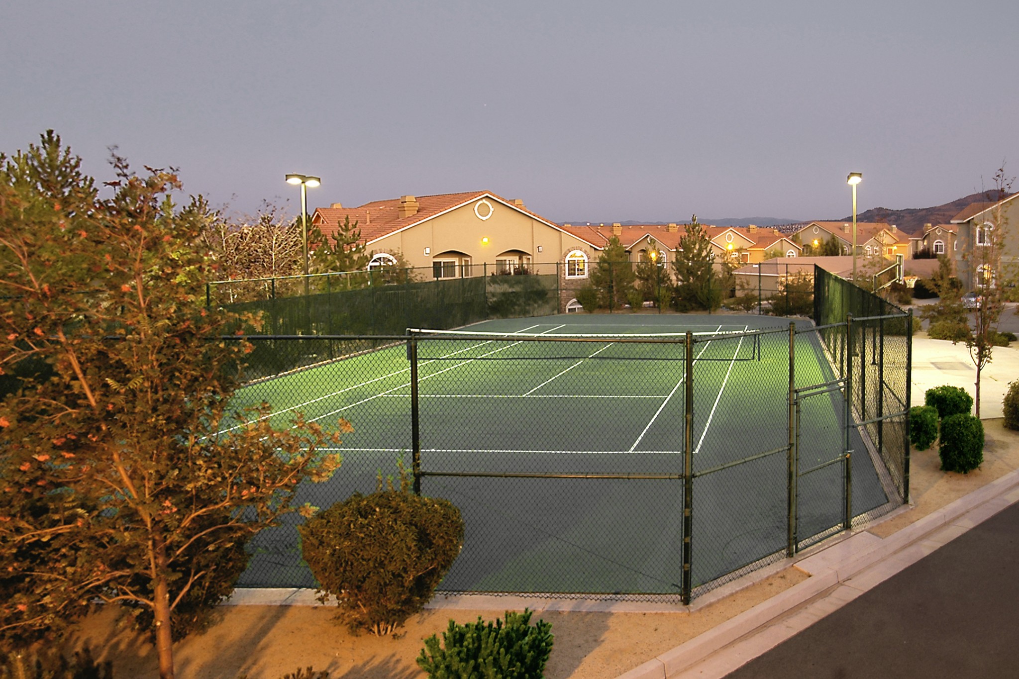 Tennis court photo