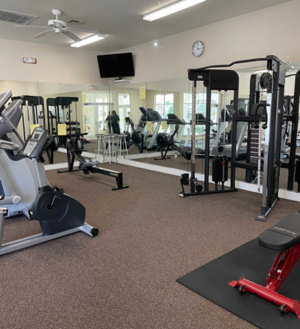 Fitness Center at Asbury Park- Functional trainer, row machine